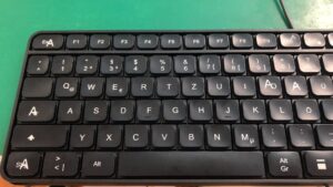 laser marking on keyboard