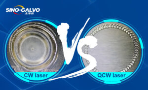 CW laser welding VS QCW Laser welding