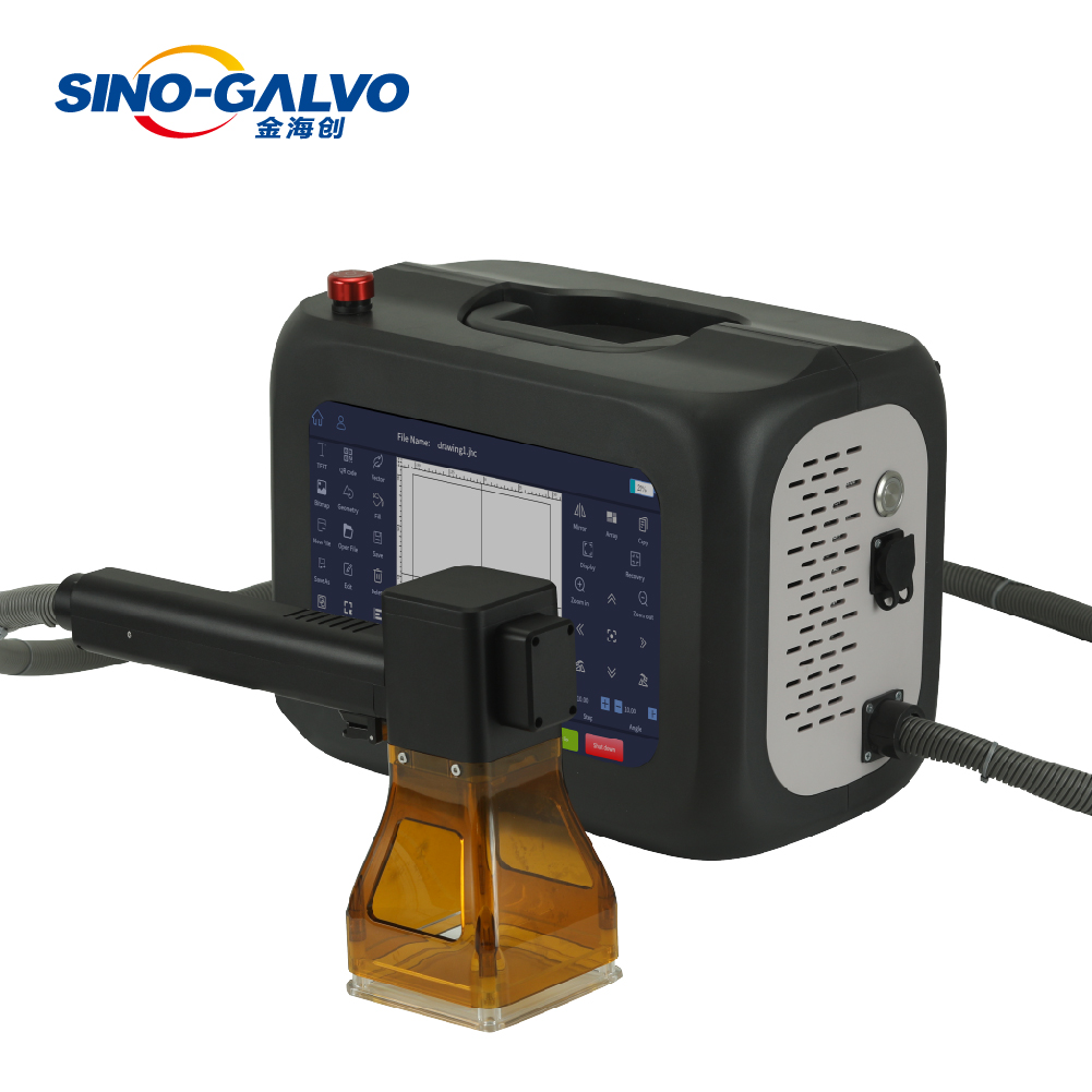 Sino-Galvo 20W 30W portable laser marking machine