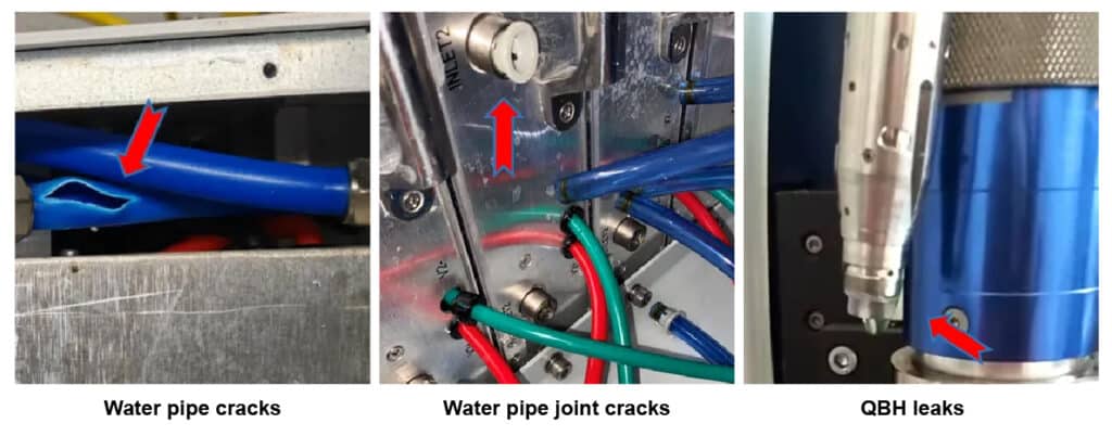 damages caused by laser freezing