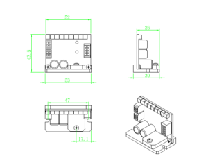 galvo motor control board