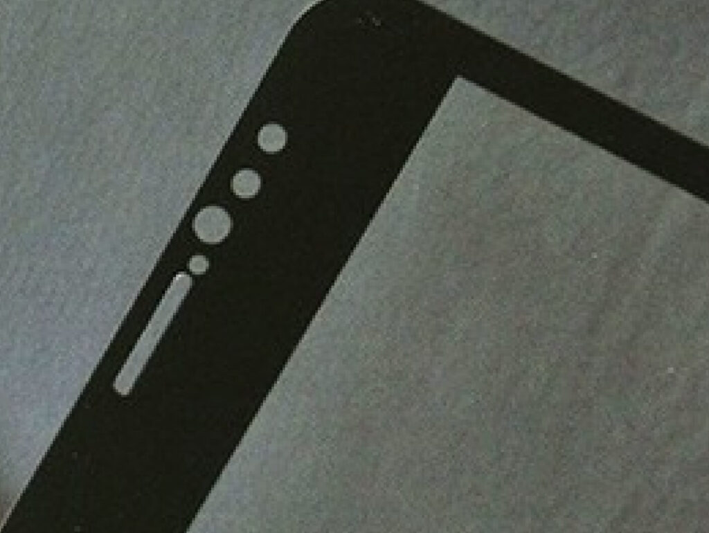 panel laser drilling
