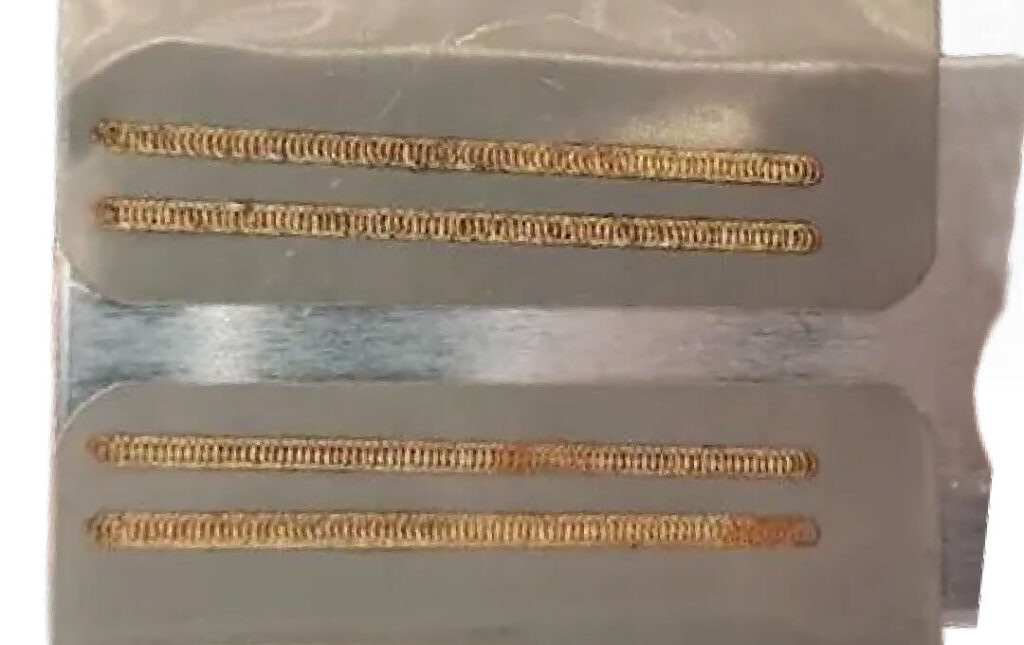 Laser Welding Sample of Pouch Cell Tabs