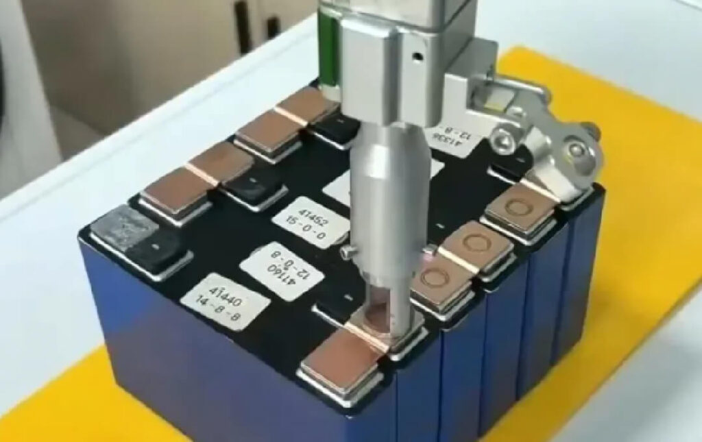 Laser Welding of Lithium Battery Cells