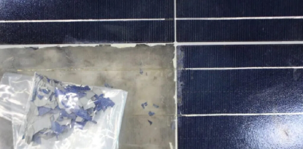 Silicon wafer recycling