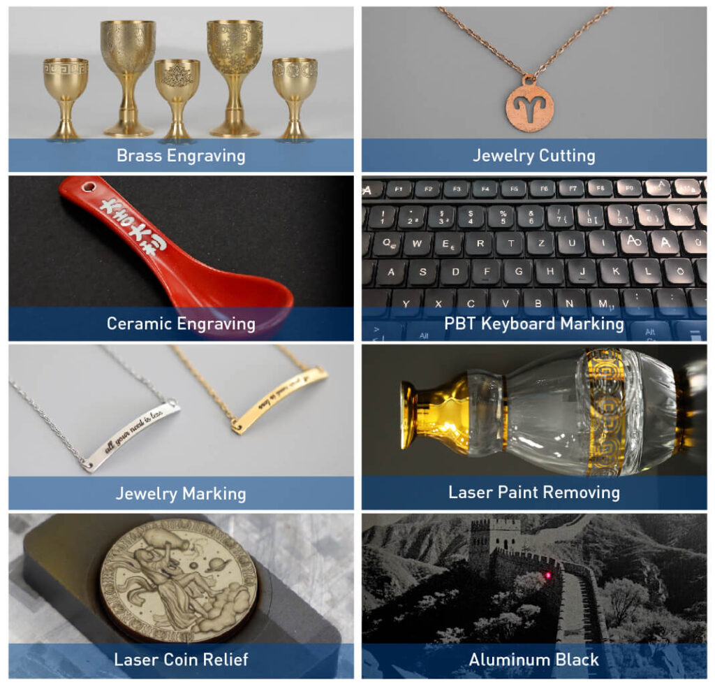 laser marking samples